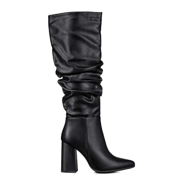 Bota Taco Mujer Casual PU CZY633