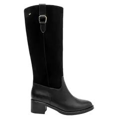16 HRS - Bota Casual Mujer Negro