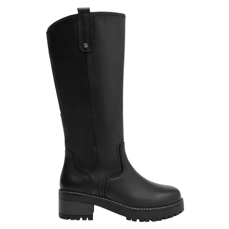 Bota Casual Mujer Negro