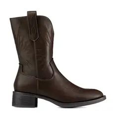 WEIDE - Bota Taco Mujer Casual PU DH92