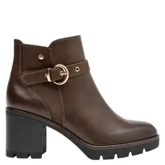 BRUNO ROSSI - Botín Casual Mujer Marrón