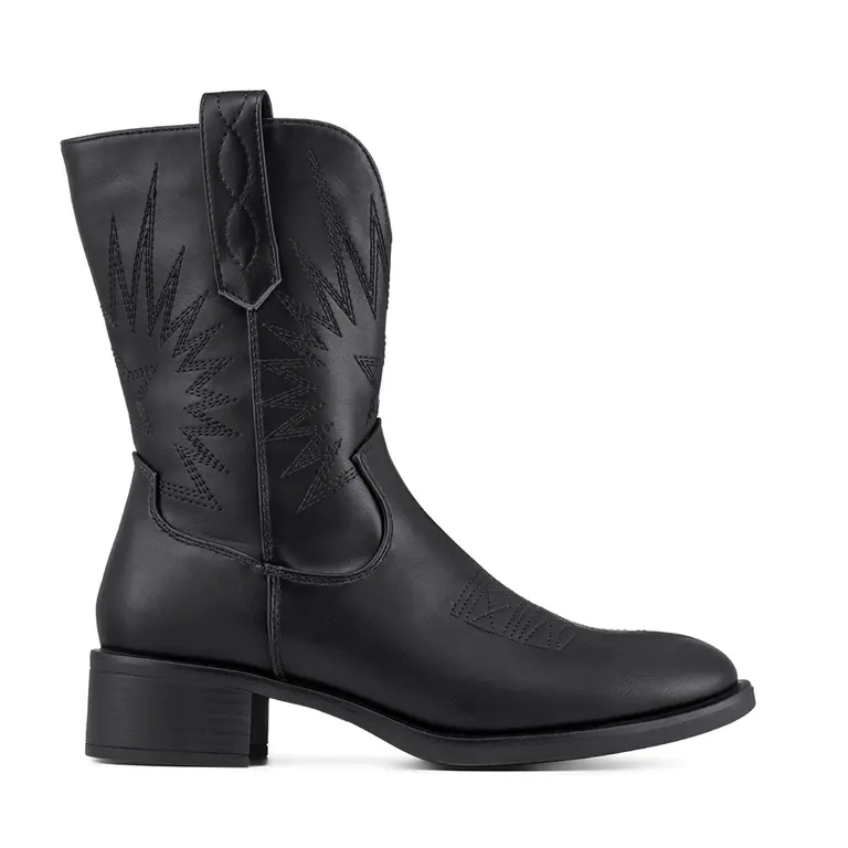Bota Taco Mujer Casual PU DH92