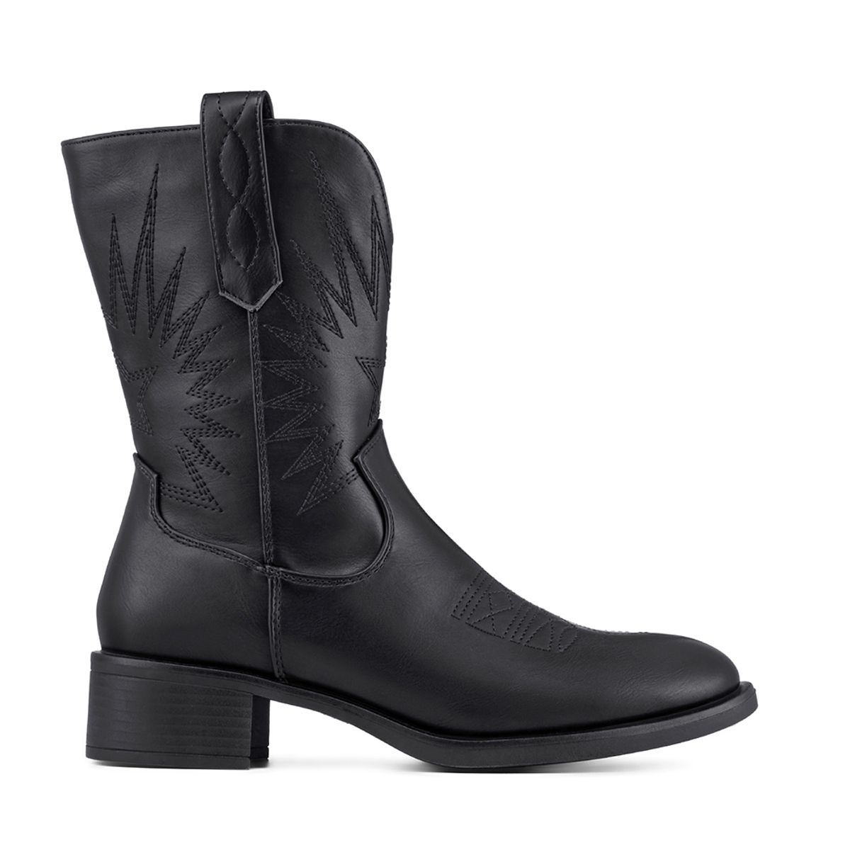 WEIDE - Bota Taco Mujer Casual PU Weide DH92