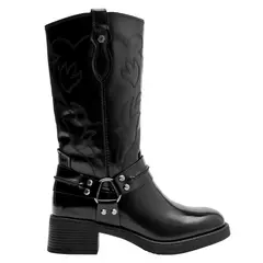 ZAPPA - Bota Casual Mujer Negro