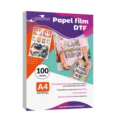 CURSOR - PAPEL DTF 100 HOJAS A4 - Blanco - A4
