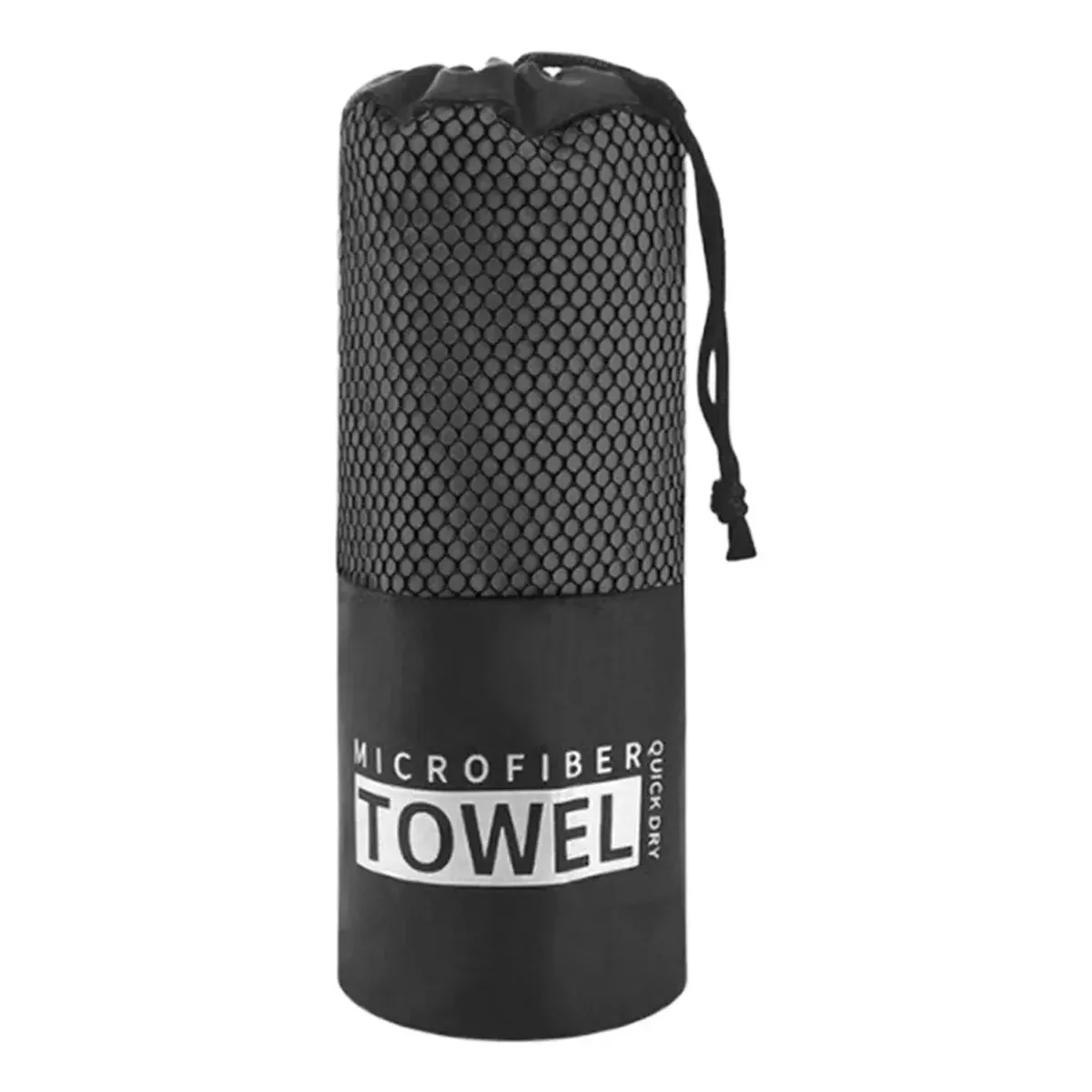 GENERICO - Pack 2 Toalla Microfibra Secado Rapido Absorbe Deporte Viaje Multicolor Lisa