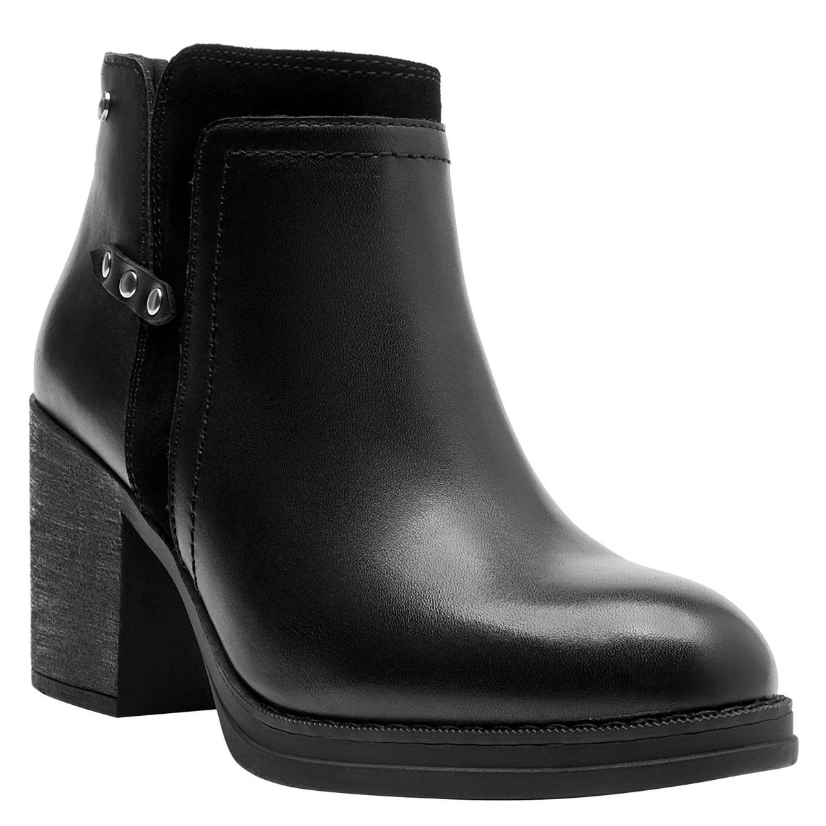 POLLINI - Botín Casual Mujer Negro Pollini