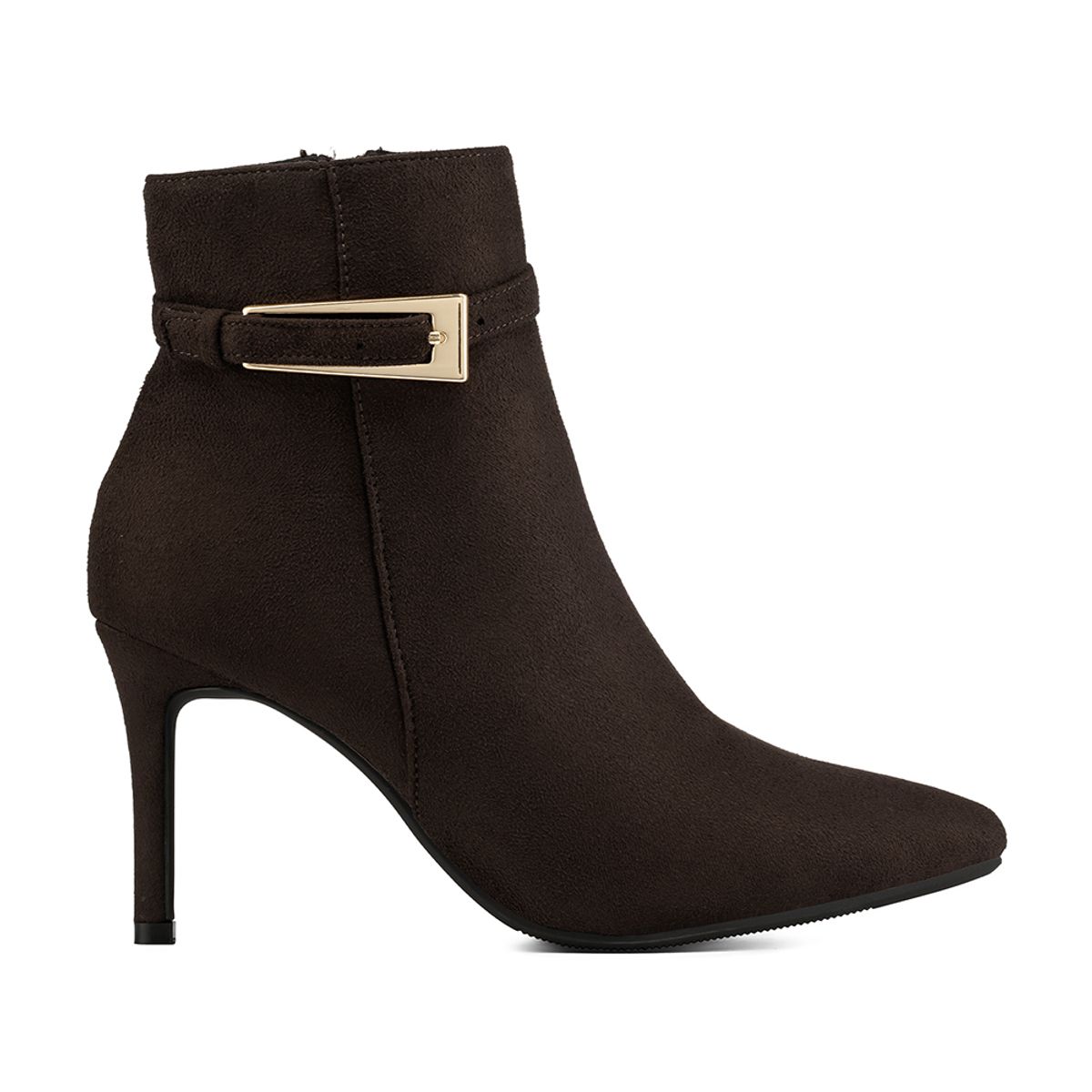 WEIDE - Botín Taco Alto Mujer Casual PU Textil Weide HX530