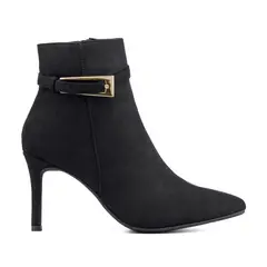 WEIDE - Botín Taco Alto Mujer Casual PU Textil HX530