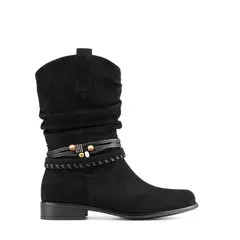 WEIDE - Bota Taco Mujer Outdoor PU Textil HX533
