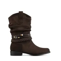 WEIDE - Bota Taco Mujer Outdoor PU Textil HX533