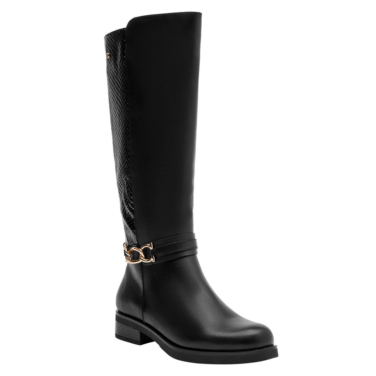 POLLINI - Bota Casual Mujer Negro Pollini