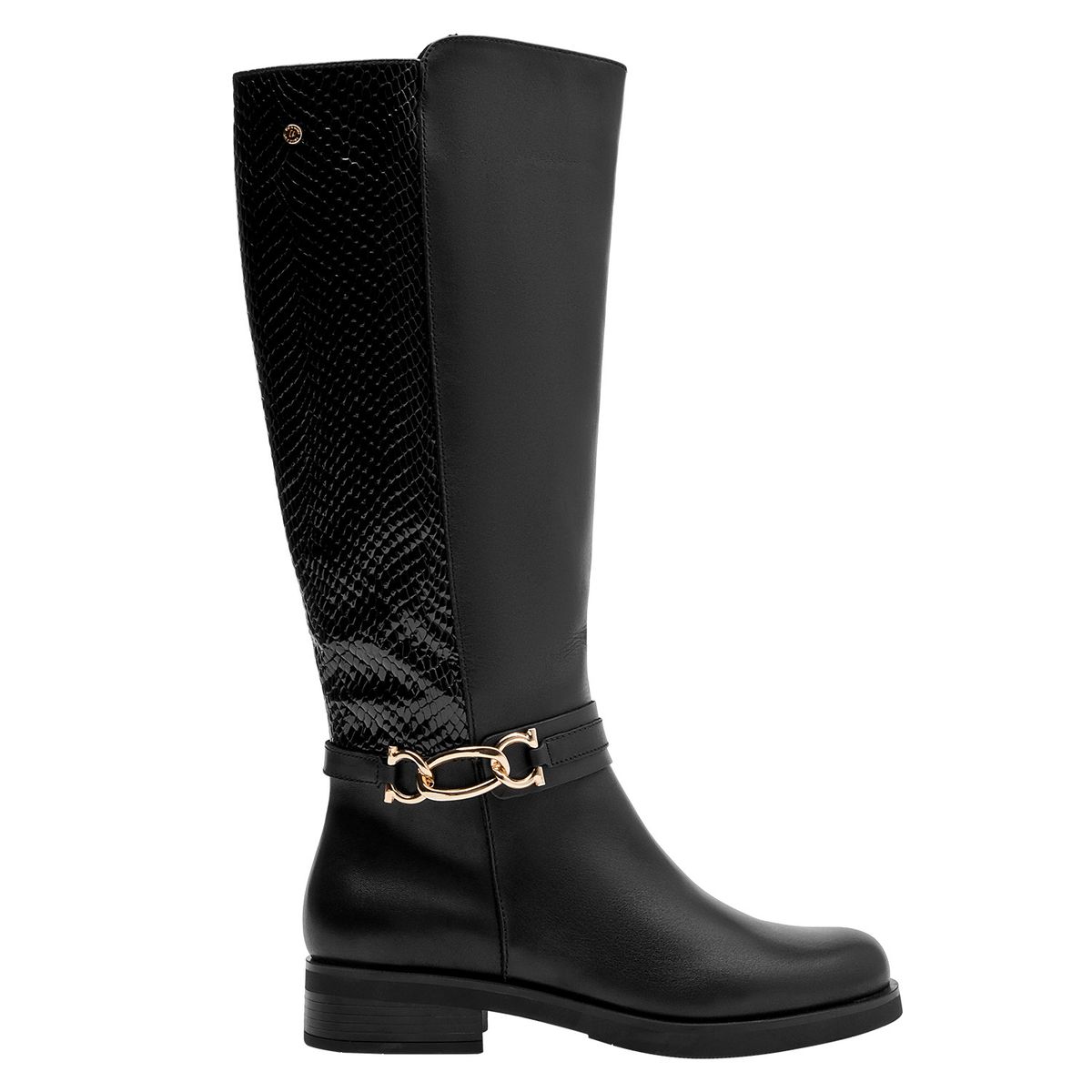 POLLINI - Bota Casual Mujer Negro Pollini