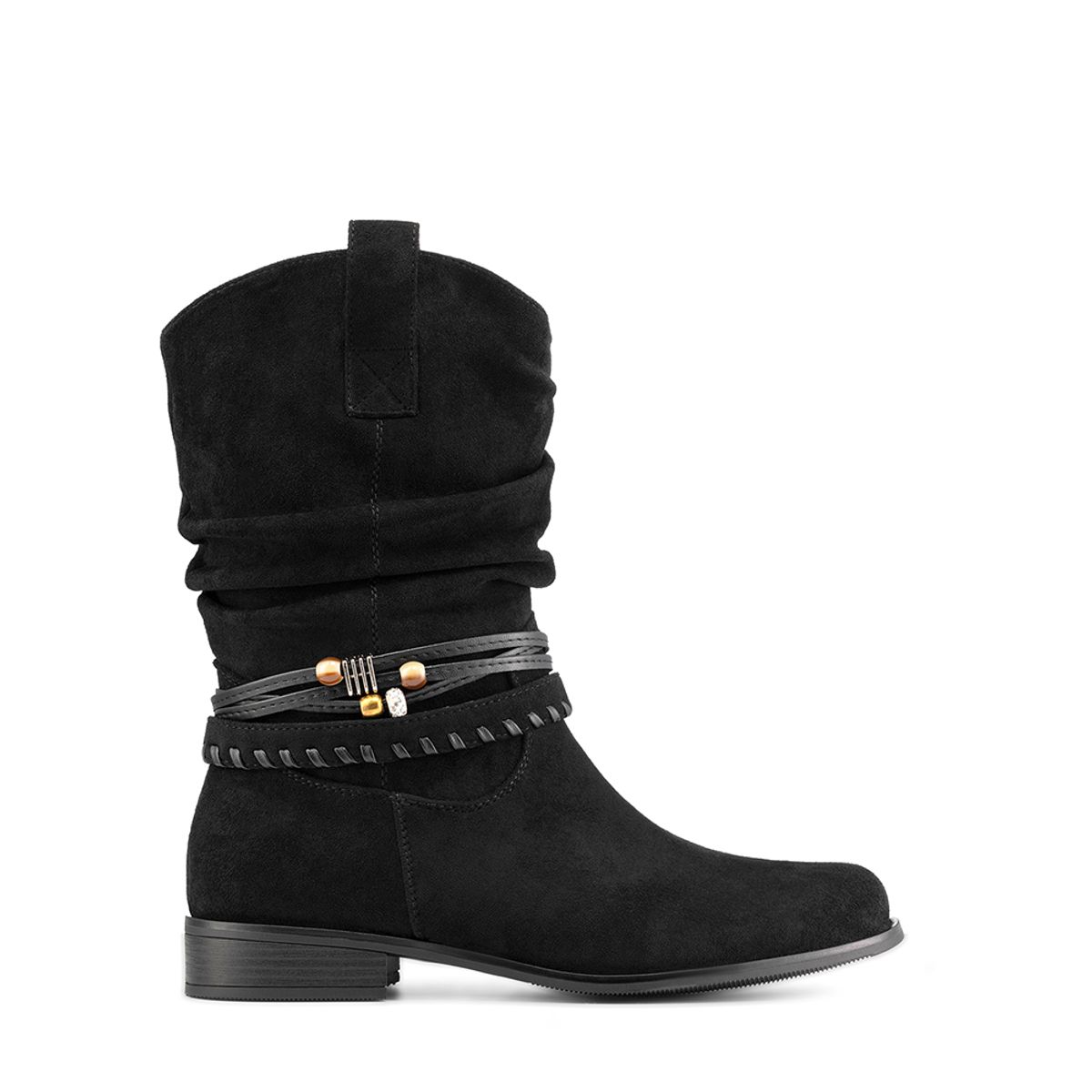 WEIDE - Bota Taco Mujer Outdoor PU Textil Weide HX533