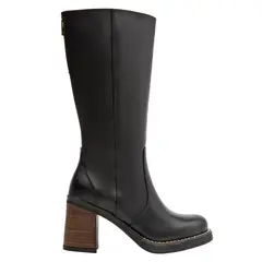 POLLINI - Bota Casual Mujer Negro