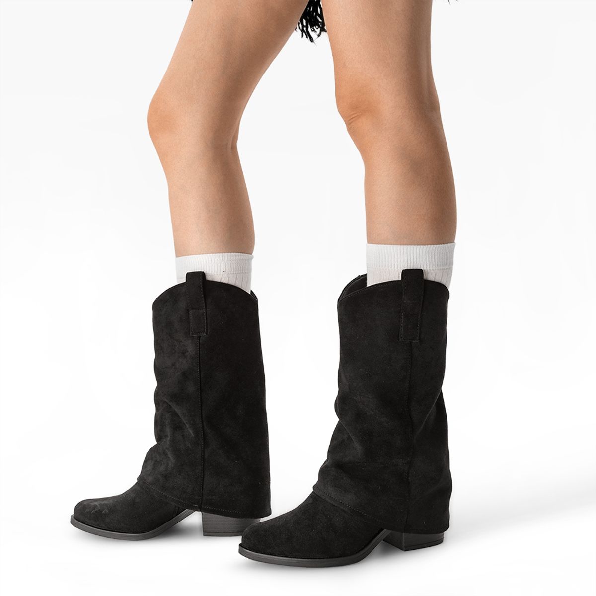 WEIDE - Bota Taco Mujer Casual PU Weide HX536