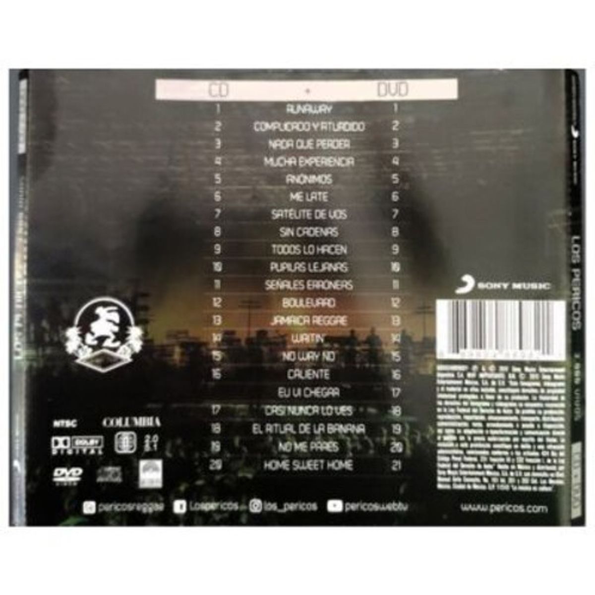 GENERICO - LOS PERICOS - 3.000 VIVOS (CD+DVD) / CD