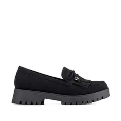 WEIDE - Mocasín Mujer Urbano con Flecos PU Textil JN730