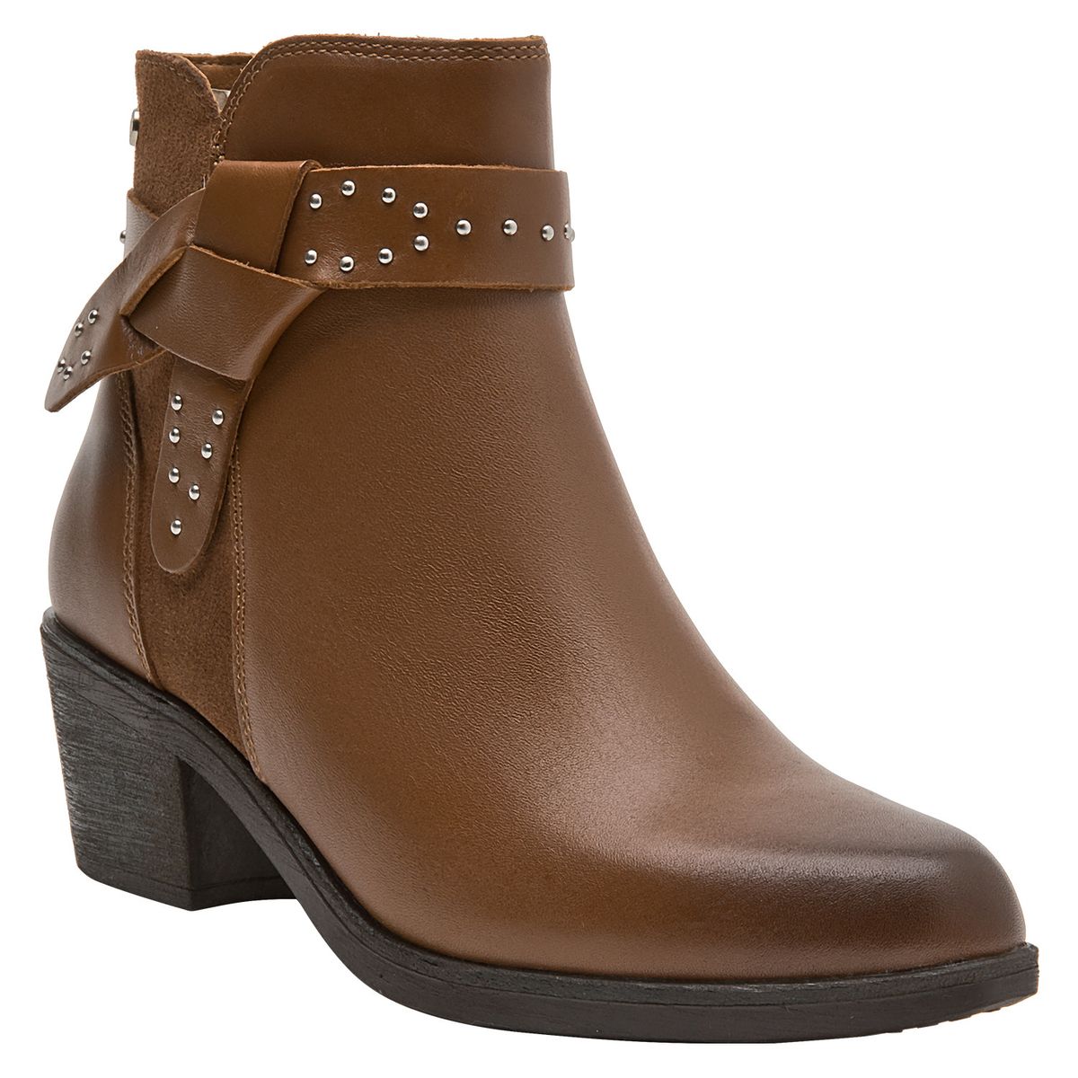 POLLINI - Botín Casual Mujer Marrón claro Pollini