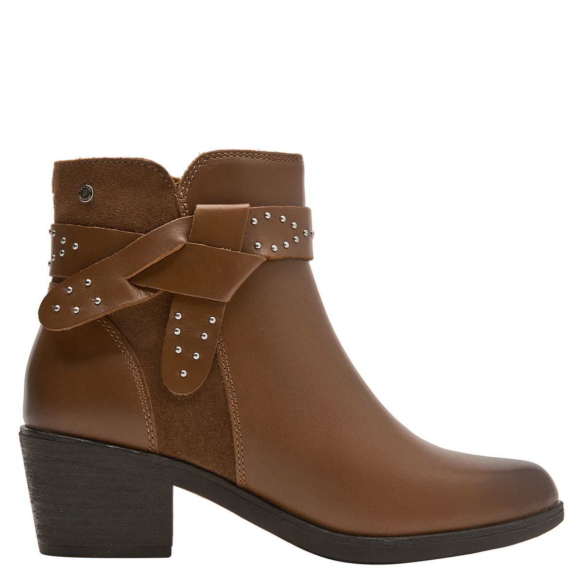POLLINI - Botín Casual Mujer Marrón claro Pollini