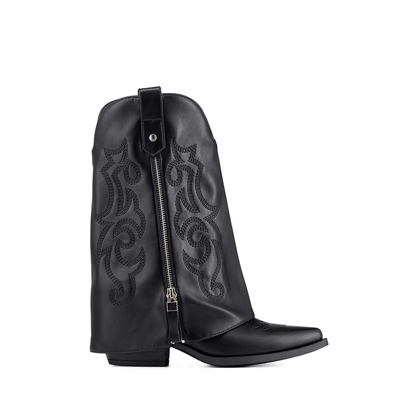 Bota Taco Mujer Urbana PU QBM27