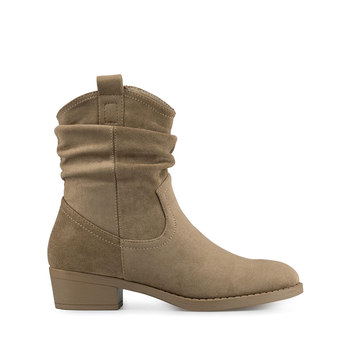 WEIDE - Botín Taco Mujer Casual PU Textil Weide ZS80