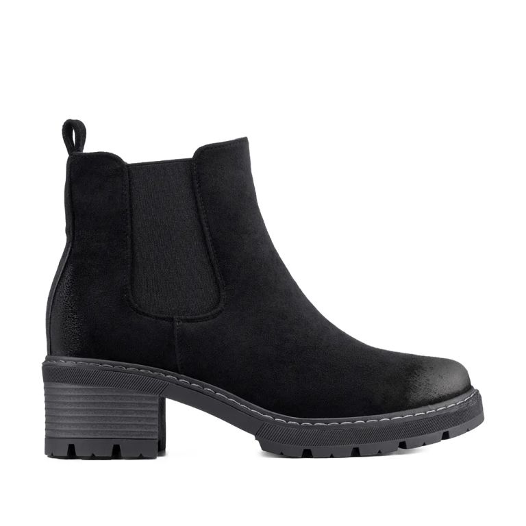 Botín Taco Mujer Outdoor PU Textil ZS81