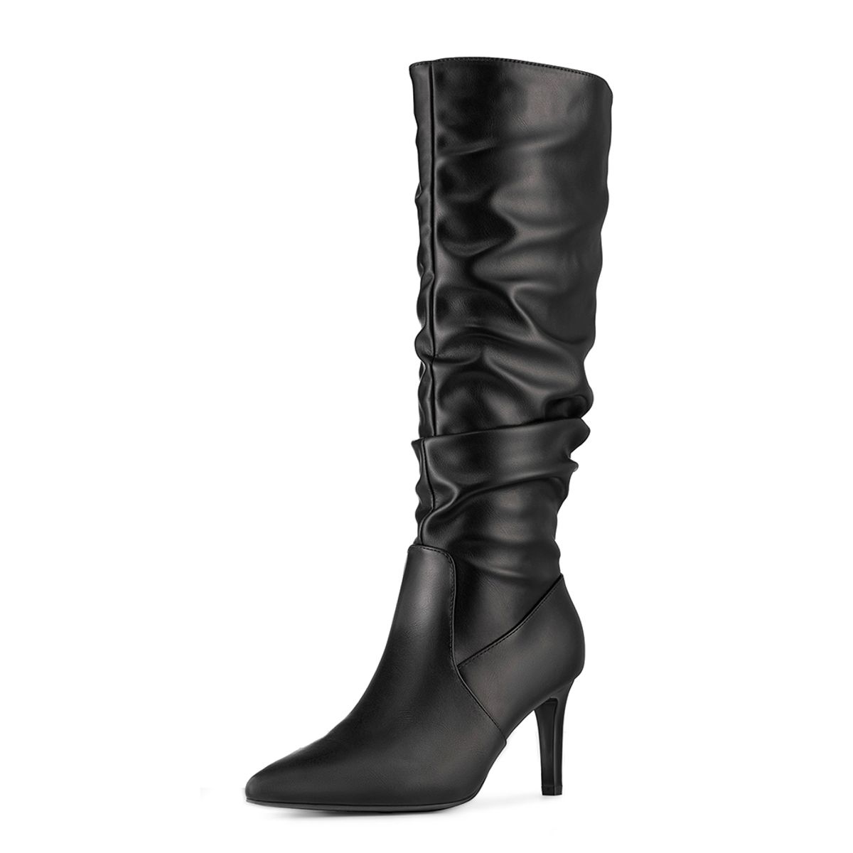 WEIDE - Bota Taco Alto Mujer Elegante PU Weide ZS86
