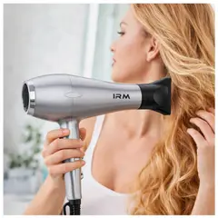 IRM - Secador De Cabello Profesional 5000w con Difusor Certificado SEC Plateado