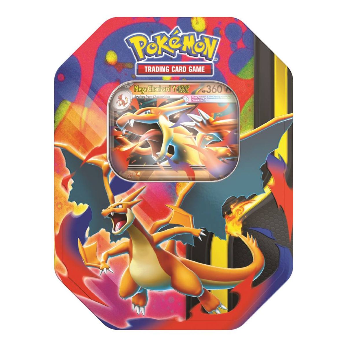 POKEMON - Pokemon TCG: Mega Charizard Tin Inglés