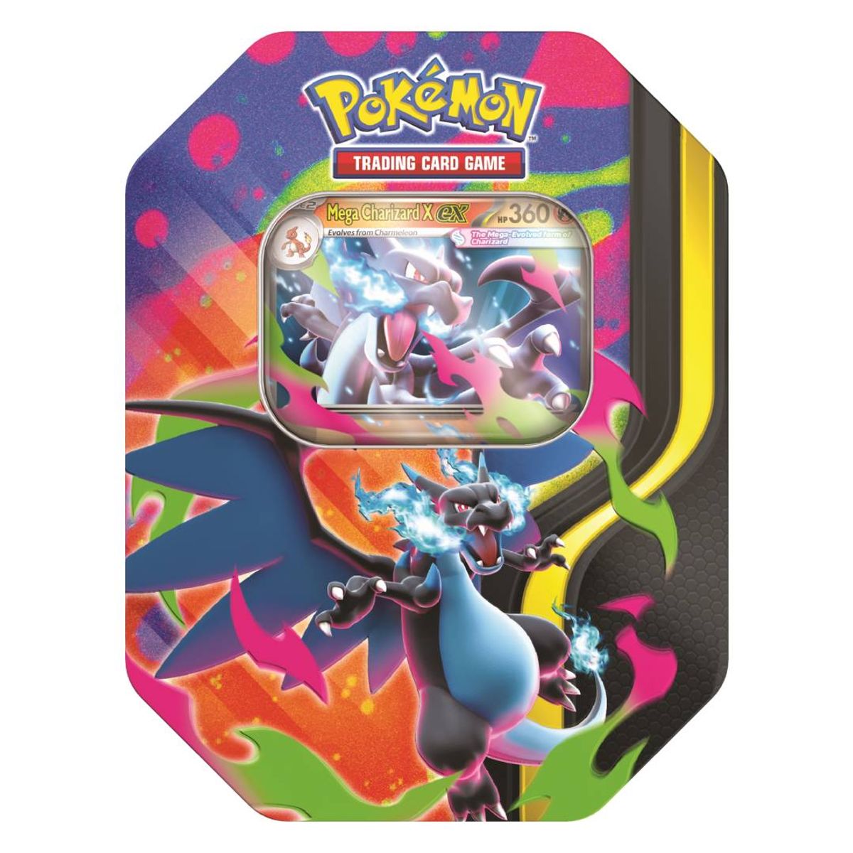 POKEMON - Pokemon TCG: Mega Charizard Tin Inglés