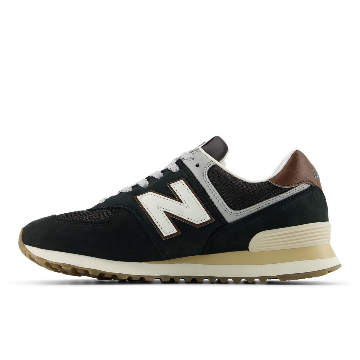 NEW BALANCE - Zapatillas Urbanas Unisex New Balance 574 Negras/Café