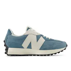 NEW BALANCE - Zapatillas Urbanas Unisex 327 Celeste/Blancas