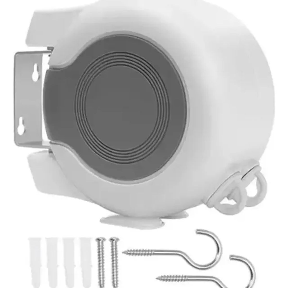 GENERICO - Tendedero Retractil Doble Linea Pared Colgador Ropa Extensib 13 M