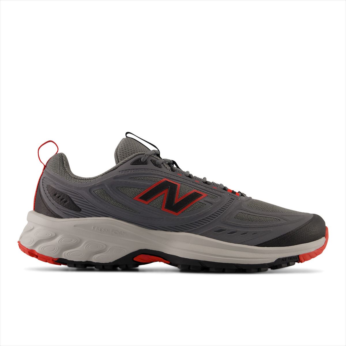 NEW BALANCE - Zapatillas Trail Running Hombre New Balance 410 V9 Gris/Roja