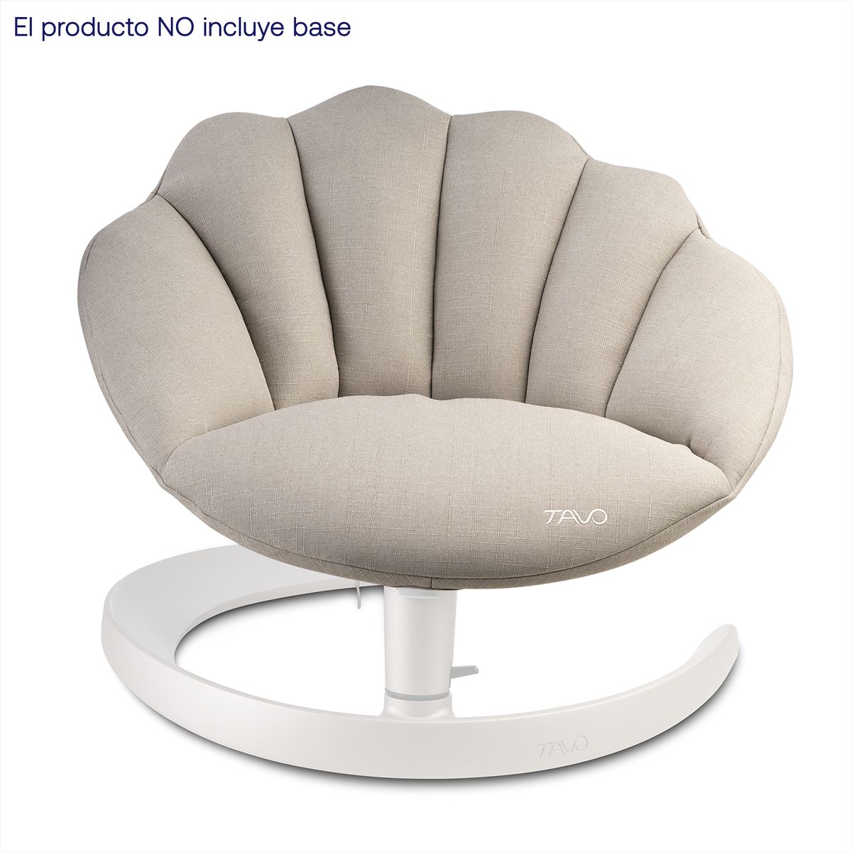 TAVO - Accesorio Cojín Asiento Shell Fawn