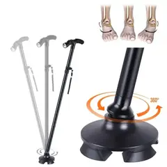 MOVI - Bastón Ortopédico Plegable con Potente Luz Led