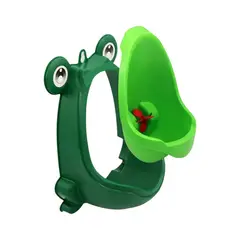 GENERICO - Orinal infantil con diseño de rana para niños.VERDE