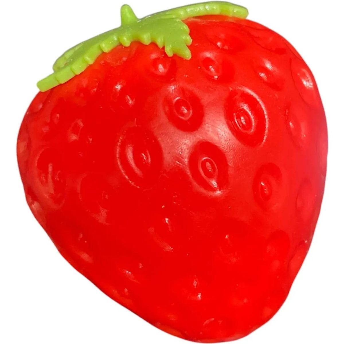 GENERICO - Squishy Frutilla Sensorial Antiestrés Fresa