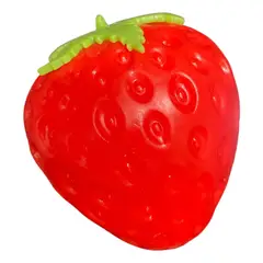 GENERICO - Squishy Frutilla Sensorial Antiestrés Fresa