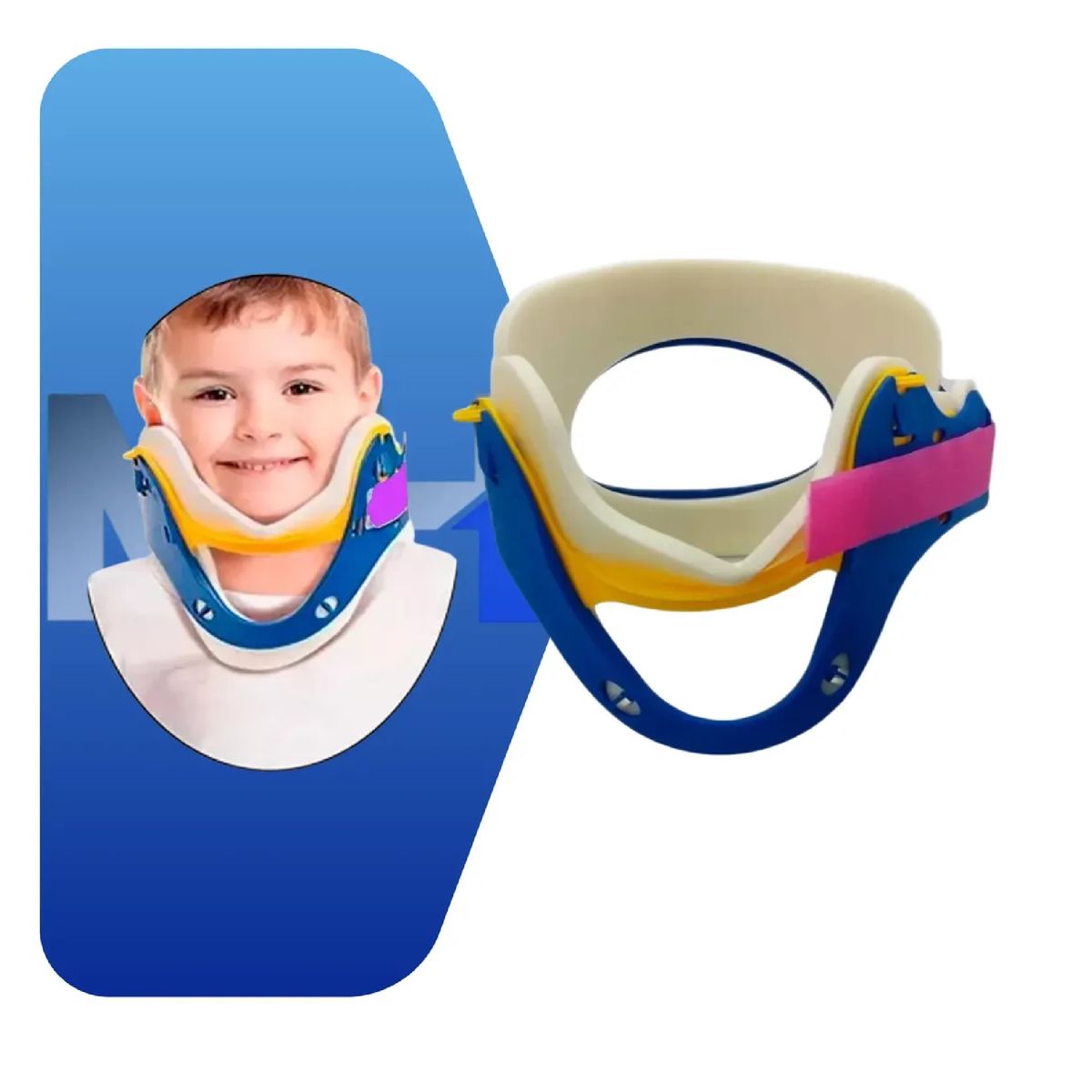 GENERICO - Collar Cervical Extricacion Pediatrico Ajustable Collarin