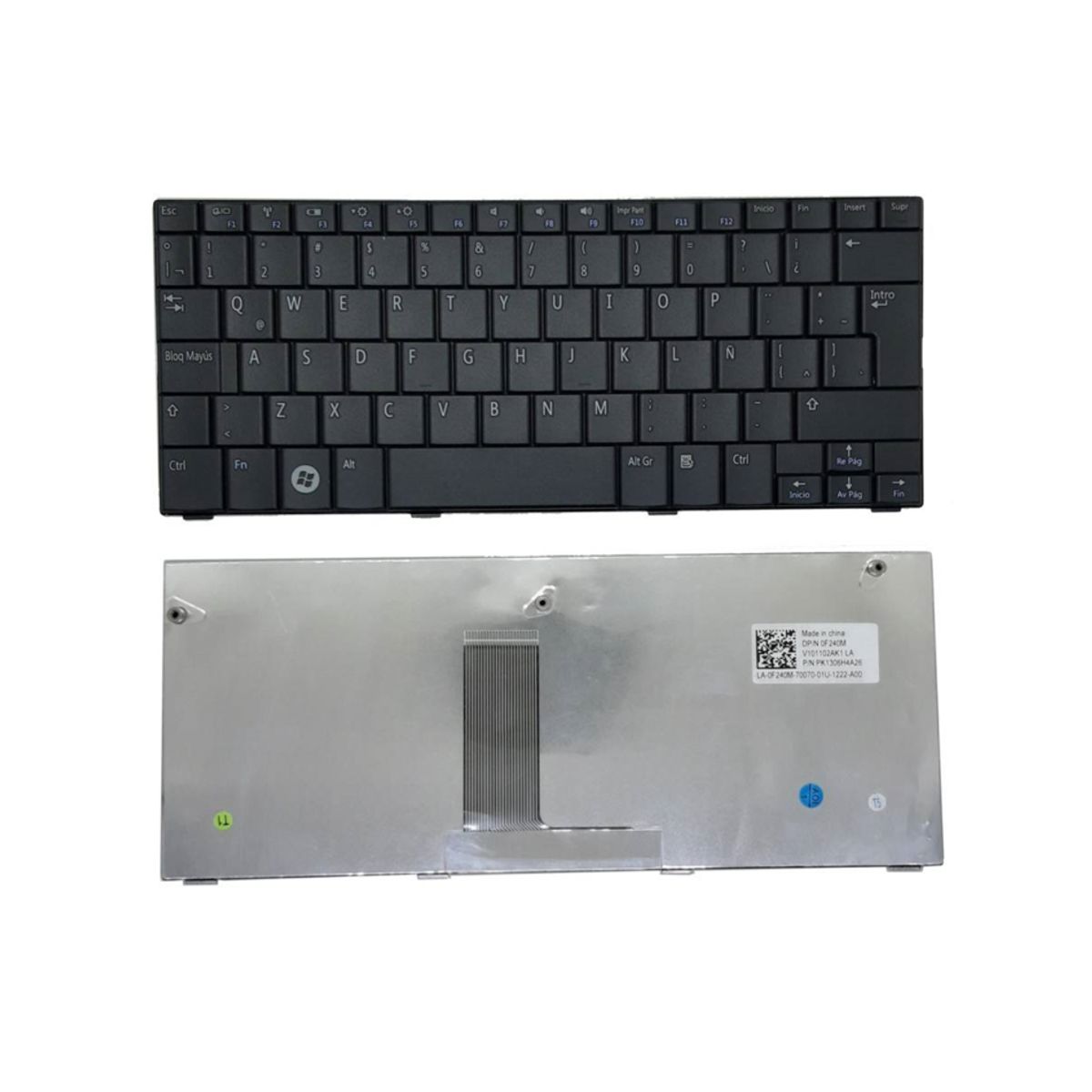 DELL - TECLADO DELL MINI 10 1010 1011 ESPAÑOL NEGRO