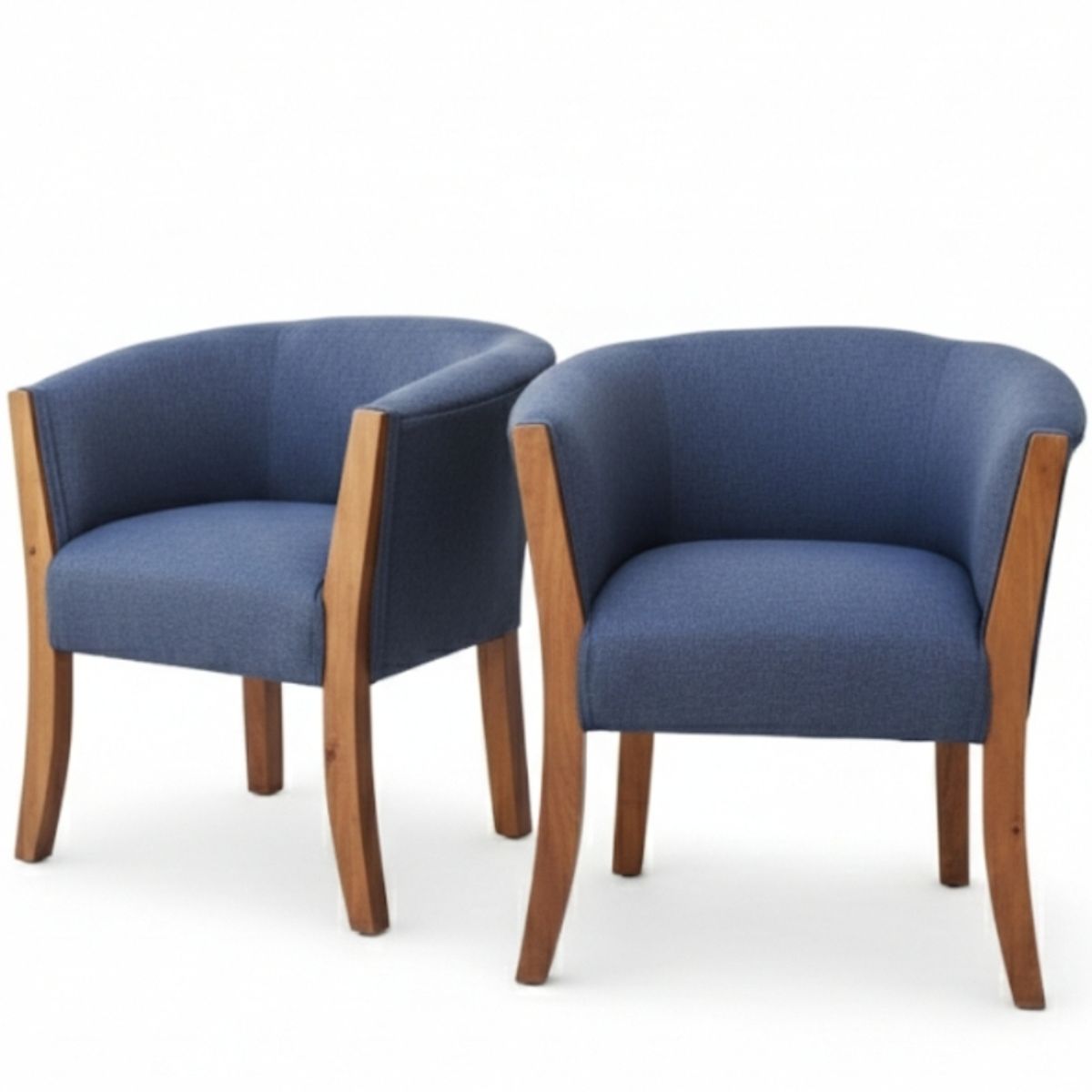 GENERICO - Sitiales índigo color gris en lino