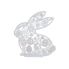 GENERICO - Decoración silueta conejito de pascua