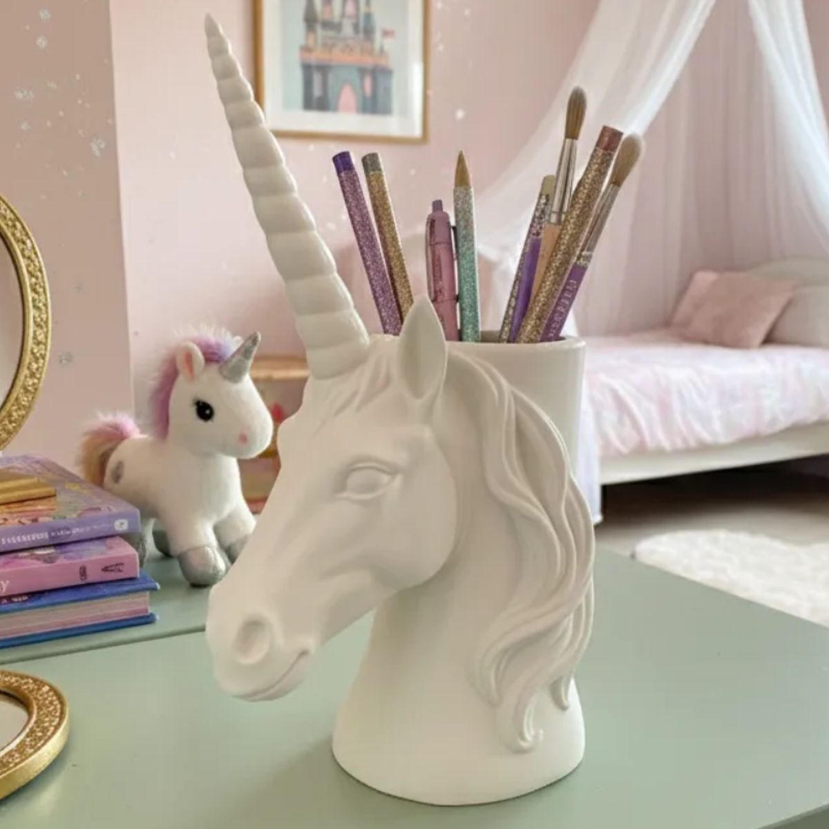 GENERICO - Organizador de escritorio - Unicornio