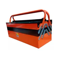 IRM - Caja Herramienta Articulada Metalica 3 Niveles 5 Divisiones