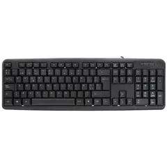 TECNOLAB - Teclado Cable USB 104 Teclas Estandar TL857 Negro