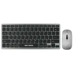 MOTOMO - Kit De Teclado Y Mouse Inalambrico Combo M-B040 Negro