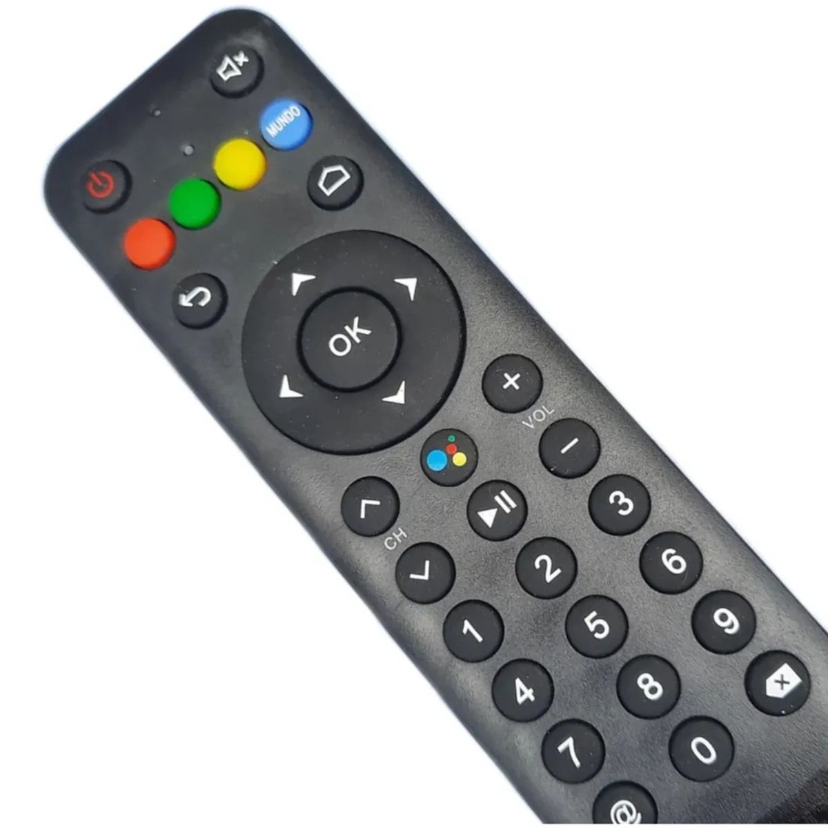 GENERICO - Control Remoto Para Decodificador Mundo Go Tv Deco Canales