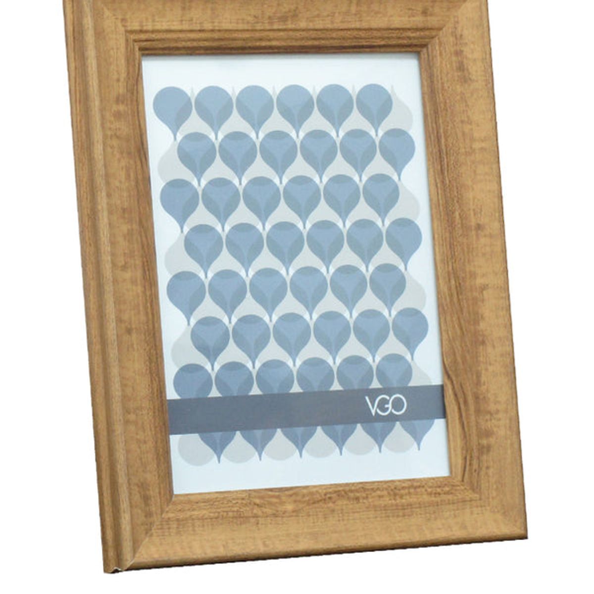 VGO - Marco madera moldura ancha Beige 30x40 cm Beige